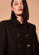 Mirko black pea coat Tara Jarmon