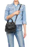 Sac JEROME DREYFUSS BILLY NANO BUFFLE NOIR