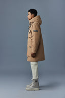 HARLEM Parka en Bonded Tech et en duvet avec capuchon Mackage