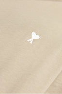 T-shirt AMI beige avec logo