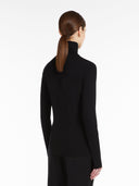 T-shirt en jersey de viscose Max Mara noir