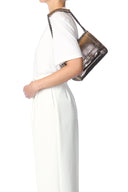 Sac JEROME DREYFUSS LULU M CHEVRE LAME CHAMPAGNE