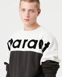 HOWLEY SWEATSHIRT BICOLORE LOGO Marant