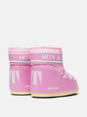 ICON LOW PINK NYLON BOOTS MOON BOOT