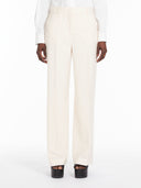 Pantalon palazzo en laine Max Mara