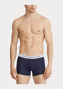 3 slips-boxers classiques coton stretch Ralph Lauren