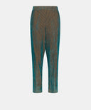 PANTALON VISCHIO EN VELOURS FLUIDE CÔTES BICOLORES - AI 23 - OCTANE Momoni