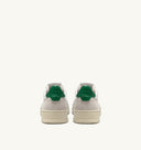 BASKET MEDALIST LOW EN DAIM ET CUIR BLANC ET AMAZON Autry