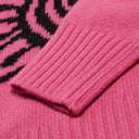 GANNI PULL GRAPHIQUE À COL ROND FLEUR