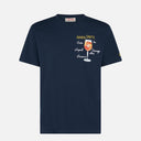 Man cotton t-shirt with Aperol Spritz embroidery | APEROL SPECIAL EDITION  MC2 SAINT-BARTH