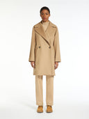 Manteau en drap de laine Max Mara