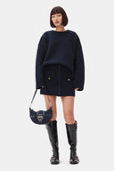 Sac GANNI Denim small Bucky Crossbody