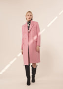 Marcus pink pea coat Tara Jarmon