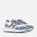 Sneakers Hogan H641 Blanc Bleu Ciel