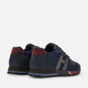 Sneakers Hogan H383 Bleu Gris Bordeaux
