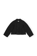 VESTE BLACK SHORT QUILT Ganni