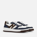 Sneakers Hogan H630 Blanc Bleu Noir