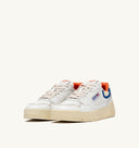BASKET CLC EN CUIR BLANC AUTRY