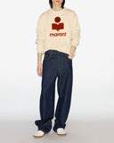 Sweat Isabel Marant Etoile homme beige rust