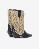 Santiag Duerto détails en cuir Marant Etoile