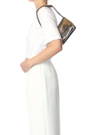 Sac LULU S CHEVRE LAME CHAMPAGNE