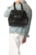 Sac JEROME DREYFUSS BILLY M BULLFLE NOIR BRASS