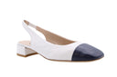 Ballerines ODARE GIRONA NAPPA OFF WHITE NERO