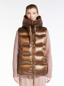 Gilet en toile imperméable avec capuche Max Mara