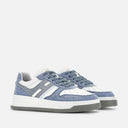Sneakers Hogan H630 Blanc Bleu Ciel