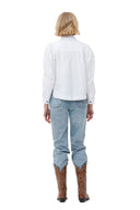 COTTON POPLIN SHIRT Ganni