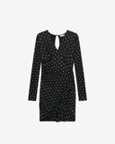 ROBE COURTE À POIS ROHANA iro