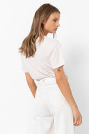 Dalton T-shirt | Marled Ivory