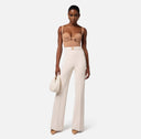Pantalon palazzo en crêpe stretch  elisabetta franchi