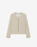 VESTE EN LAINE MÉLANGÉE SANEA iro