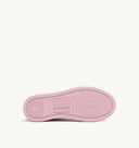 BASKET MEDALIST BAISSE EN CUIR BICOLORE BLANC ET ROSE Autry