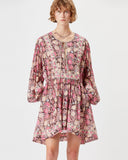 ROBE EN COTON GILINESIA Marant Etoile Noir estompé