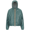 LAURETTE ECO PLUS DOUBLE GREY S- GREEN P K-Way