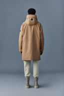 HARLEM Parka en Bonded Tech et en duvet avec capuchon Mackage
