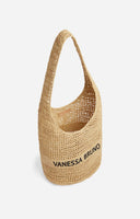 HOBO BAG IN RAFFIA VANESSA BRUNO