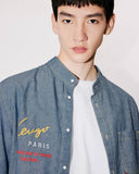 CHEMISE EN DENIM BRODÉ kenzo