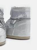 BOTTES ICON LOW À PAILLETTES ARGENTÉ MOON BOOT