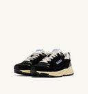 SNEAKERS AUTRY HYPERWAY EN MESH ET EN DAIM NOIR ET ARGENT