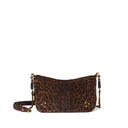 Sac JEROME DREYFUSS BOBI S CROUTE VELOURS IMPRIME LEOPARD