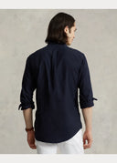 Chemise Oxford ajustée teinte en pièce Ralph Lauren