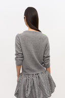 Cardigan GANNI à carreaux