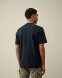 MERCERIZED JERSEY TWISTED BRITISH SAILOR T-SHIRT  C.P. Company