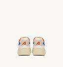 BASKET CLC EN CUIR BLANC AUTRY