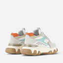 Sneakers Hogan Hyperactive Blanc Bleu Ciel Jaune