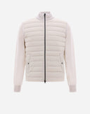 CARDIGAN IN SILK WOOL & NUAGE HERNO