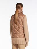 Gilet court en toile imperméable Max Mara